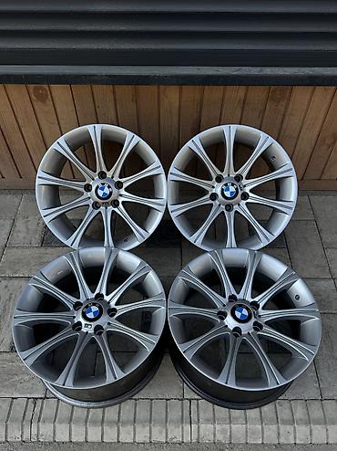 17: Литые Диски R 17 BMW, Комплект, отверстий - 5, Б/у — 4