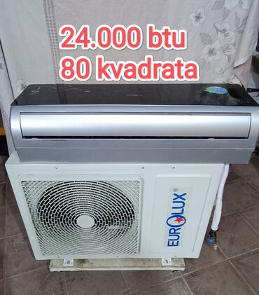 shivaki kondisioner baku: Kondisioner Eurolux, İşlənmiş, 70-80 kv. m, Split sistem, Kredit yoxdur, Ödənişli quraşdırma