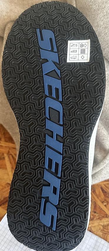 кийит: Эркектердин кроссовкасы, 42, Skechers, Жаңы, түсү - Ак, Өзү алып кетүү — 7