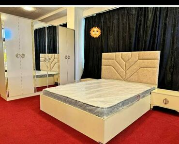 çarpayilar: Новый, Двуспальная кровать, С матрасом