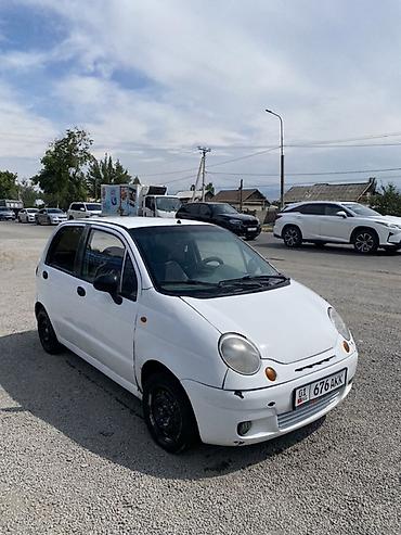 Daewoo Matiz: 2005 г., 0.8 л, Механика, Бензин, Хэтчбэк at lalafo.kg Daewoo Matiz: 2005 г., 0.8 л, Механика, Бензин, Хэтчбэк