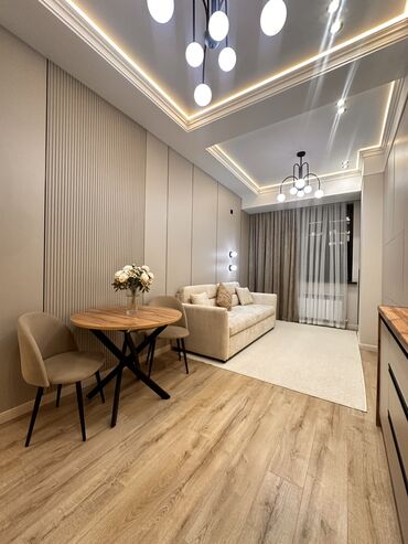 кут фирма: 1 бөлмө, 40 кв. м, Элитка, 10 кабат, Евроремонт