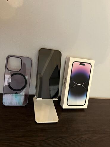 Boşqablar: IPhone 14 Pro, 128 GB, Deep Purple, Face ID