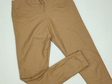 Women: Leggings Eco-leather for women, size 5XL (EU 50)