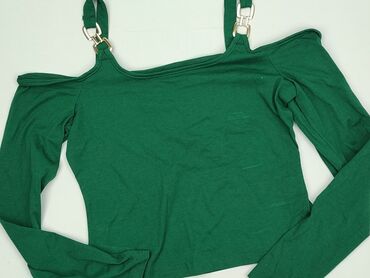 t shirty w zielone paski: Women`s top, size S (EU 36)