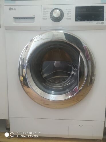 батарея чугунная 7 секций: Paltaryuyan maşın LG, 7 kq, İşlənmiş, Avtomat, Qurutma var, Kredit yoxdur, Ünvandan götürmə