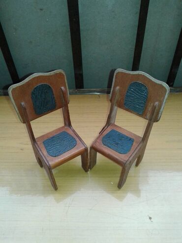 Oyuncaqlar: Куклы(SSSR). Комплект "Кукла - школьница с кроватью и стульями" — 9