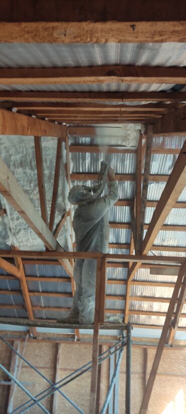 Утепление: Утепление потолоков, Утепление крыши Базальт, Penoplex, Пенополиуретан Больше 6 лет опыта — 8