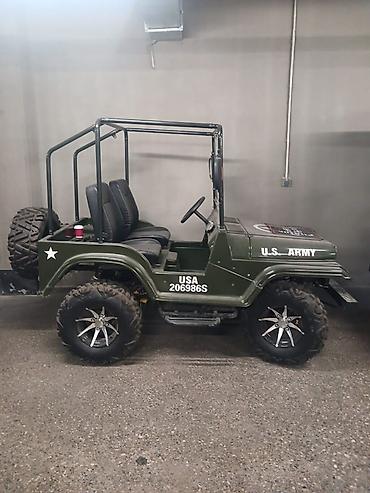 cip mercedes: Mini hərbi tərzli off-road buggy/jeep Xüsusiyyətlər: - 2 nəfərlik — 4