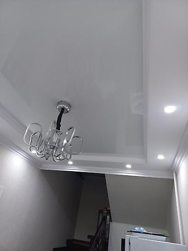 Натяжной потолок: Натяжной потолок Глянцевое Монтаж — 3