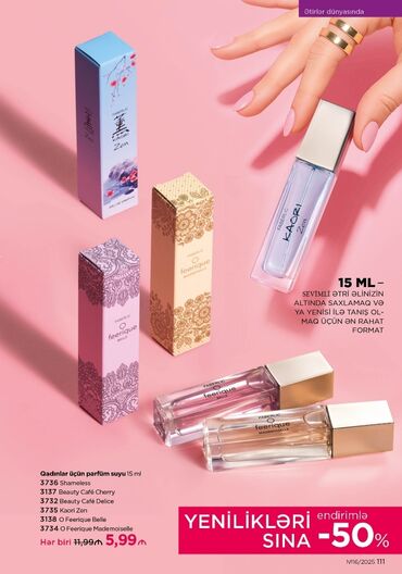 Ətriyyat: Salam Faberlikde endirim kodu ve hediyye isteyenler yaza — 14