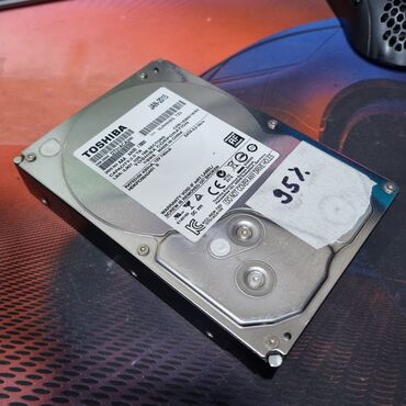 жесткий диск 2 терабайта: Маалымат алып жүрүүчү, Toshiba, HDD, 512 ГБ, 3.5", ПК үчүн