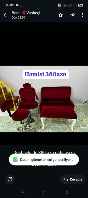 Mətbəx mebeli: Dest sekilde 380 azn satili.yaxs veziyyetdede unvan: BineQesebesi