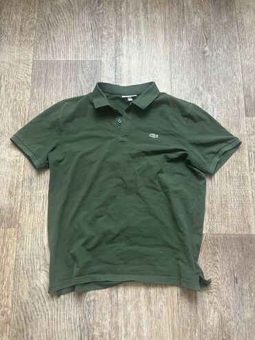 американские футболки: Мужская футболка, M (EU 38), Lacoste, Б/у, Самовывоз, Бесплатная доставка, Платная доставка