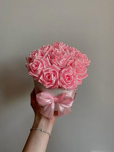 Ruža: Buket crvenih ruža – elegantan aranžman - Luksuzan, bogat buket — 5