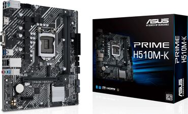 səs gücləndiricilər: Материнская плата Asus Asus PRIME H510M-K, Б/у