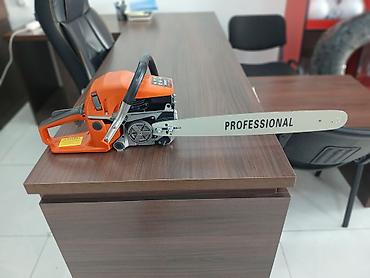 mini drel satilir: Benzinli zəncirli mişar – “PROFESSIONAL” bıçaq lasti ilə - — 2