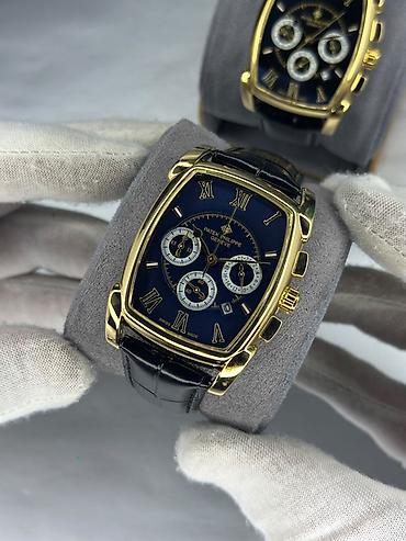 kişi cantası: Patek Philippe Geneve kişi qol saatı – klassik tonno (yastı kvadrat) — 4