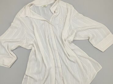 białe bluzki massimo dutti: Shirt, 7XL (EU 54), condition - Good