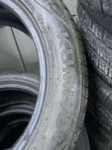 385 55: Шины 205 / 55 / R 17, Лето, Б/у, Пара, Легковые, Корея, Kumho — 1