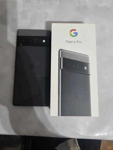 тель: Google Pixel 6 Pro, Б/у, 128 ГБ, цвет - Серый, 1 SIM