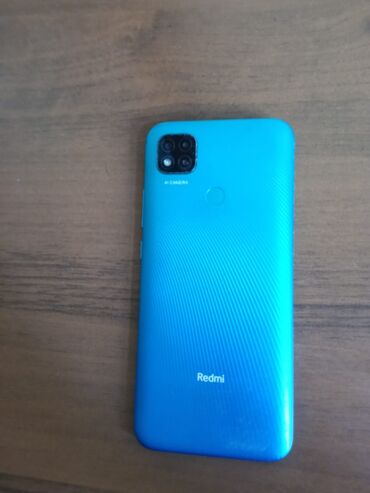 Redmi: Redmi 9C, 128 GB, rəng - Göy, Barmaq izi