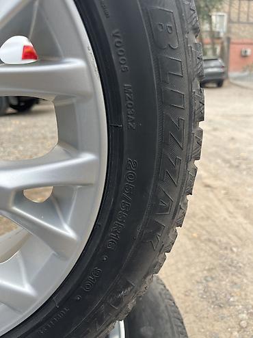 good year: Шины 205 / 55 / R 16, Зима, Б/у, Пара, Легковые, Япония, Bridgestone — 3