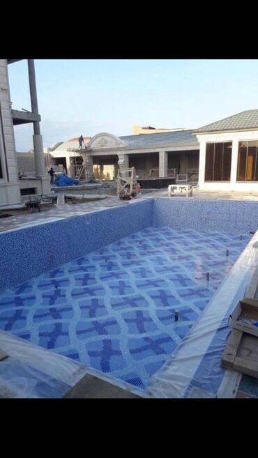 Təmir işləri: Hovuz ucun Mozaika.Turkiye istehsali Mozaikalar. Ozbekistan istehsali — 23