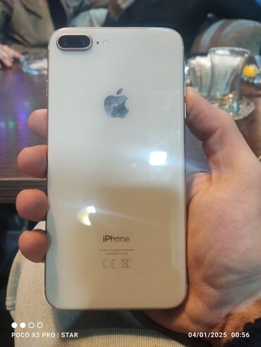 rədmi not 8: IPhone 8 Plus, 64 GB, Qızılı, Barmaq izi