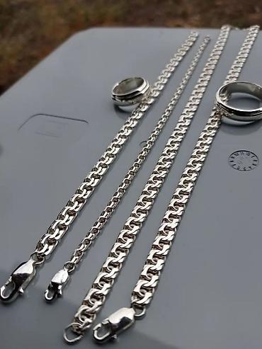 Серебряные цепочки: Серебряные Цепи и Браслеты Ручная работа 925-960 проба — 2