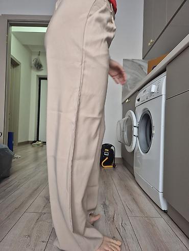 half zip: Брючный костюм, Прямые, Италия, Вискоза, Осень-весна — 3