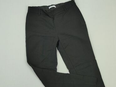 czarne spódniczka z rozcięciem: Material trousers, Mango, S (EU 36), condition - Very good