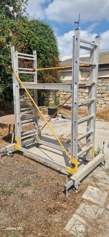 Mişarlar: Alüminium mobil iskele – Çağsan - Material: yüngül və davamlı