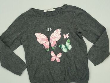 sweterek rozpinany 134: Светр, H&M, 5-6 р., 110-116 см, стан - Дуже гарний