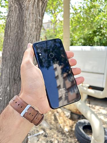 redmi note 7 kabrolari: Redmi Note 7, 32 GB, rəng - Qara, Düyməli, Face ID, Barmaq izi — 1