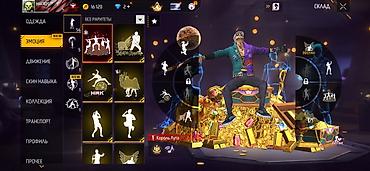 Значки: Аккаунт Free Fire Характеристики профиля: - Ник: MACROS012 YT - Язык — 14