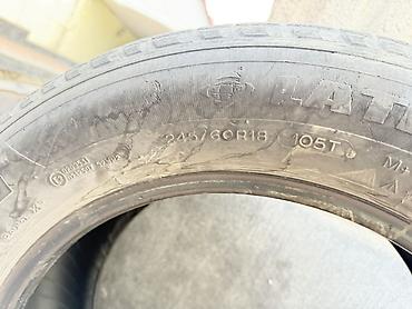 mishlen: Шины 245 / 60 / R 18, Лето, Б/у, Комплект, Франция, Michelin — 5