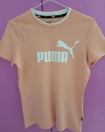 Majice kratkih rukava: Puma, S (EU 36), Pamuk, bоја - Boja breskve