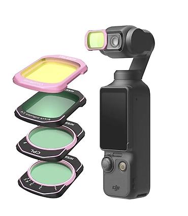 video dvd: DJI Osmo Pocket 3 – portativ 3 oxlu stabilizatorlu kamera + Telesin — 2