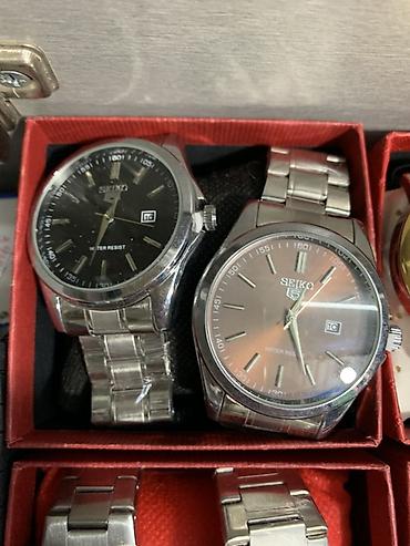 Мужские часы Seiko (серия 5) — классические аналоговые модели на