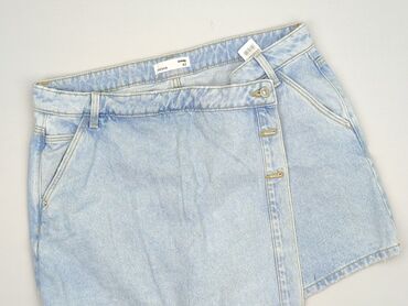 spodenki krótkie plus size: Denim, Shorts for women, size XL