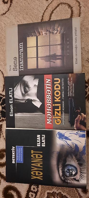 Elxan Elatlı və Varis müəllifliyində 3 kitab dəsti. hec bir defekti