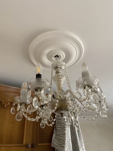 Çilçıraqlar: Çılçıraq, 10 və daha çox lampa, Xrustal