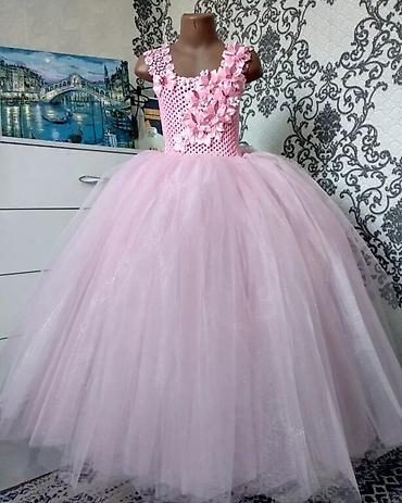 Платья: Детское платье, цвет - Белый, Новый — 2