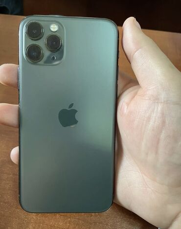 Apple iPhone: IPhone 11 Pro, 64 GB, Matte Midnight Green, Face ID