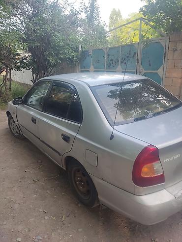 stage 3: Hyundai Accent: 2001 г., 1.3 л, Механика, Бензин, Седан — 2