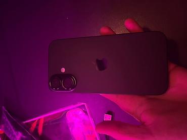 ucuz telefonlar irsad: IPhone 16, 128 GB, Qara, Zəmanət — 1