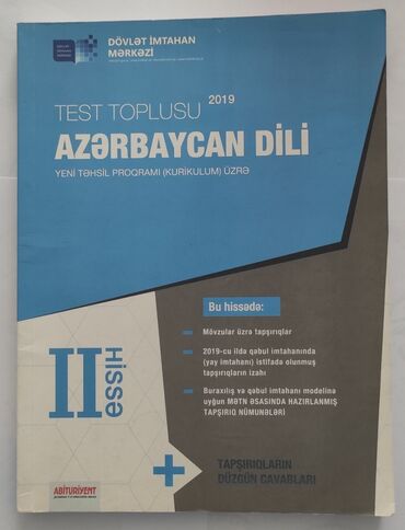 azərbaycan dili test toplusu 2023 pdf: Azərbaycan dili test toplusu 2ci hissə