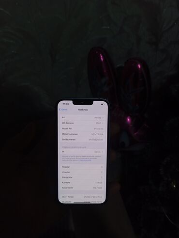 Apple iPhone: IPhone 13, Mavi, Face ID — 8