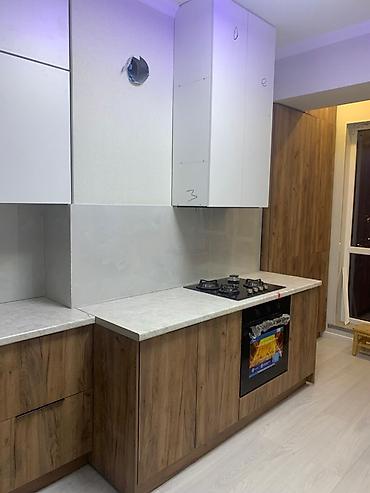 silver kitchen: Кухонный гарнитур и встроенные шкафы в современном стиле - Прямая — 3